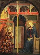 MASOLINO da Panicale The Annunciation, National Gallery of Art France oil painting artist